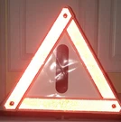 Vintage 1966 Vw Porsche Wegu Warndreieck Road Hazard Warning Reflector Sign. Fixed Price $44.99.