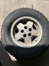 87-96 Jeep Cherokee Spare Wheel & Tire Radial 275/75R-15. Fixed Price $60.00.