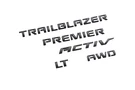 21-26 Chevy Rear "trailblazer" Emblems In Black Gm Oem New 42764658. Fixed Price $79.86.