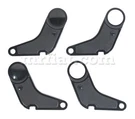 Fiat 124 Coupe Spider Complete Seat Adjuster Trim Cover Set New. Fixed Price $174.00.