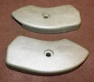 1965 1966 1967 Mustang Gt Shelby Cougar XR7 Orig L+r Ivy Gold Seat Hinge Covers. Fixed Price $69.00.
