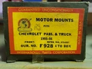 Nors I.p.c. 928 Front Engine Mount For 55-56 Chevy Pass. & Truck 3714357. Fixed Price $15.00.
