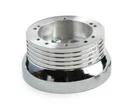 Polished Steering Wheel Adapter For 56-62 Non-telescopic Corvette. Fixed Price $46.00.