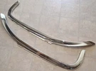 1959 Ford Fairlane Galaxie Rear Wheel Opening Trim Mouldings, Oem Restored Pair. Fixed Price $485.00.