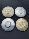 Vw Karmann Ghia Wheel Center Caps/vintage Oe, (set Of 4) Original 1950S-70S. Fixed Price $40.55.