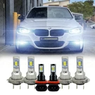 For Bmw 328I 2007-2016 Bulbs Led Headlights Hi/low Beams + Fog Kit Combo. Fixed Price $37.48.