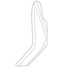 Genuine Audi Strip 89A-807-968-T94. Fixed Price $100.31.