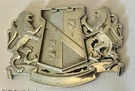 Vintage Genuine Chrysler 3461424 Imperial Lion Crest Emblem Badge Mint. Fixed Price $24.50.