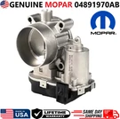 Genuine Mopar Throttle Body For 2013-2019 Chrysler Jeep Ram 2.4L I4, 04891970AB. Fixed Price $126.88.