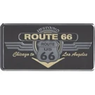 Historic Route 66 Shield & Wing Plate - LPO824. Fixed Price $24.99.