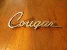 1974 Mercury Cougar Emblem Nameplate Original. Fixed Price $24.95.