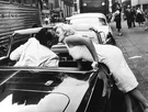 Marilyn Monroe Leans Over The Door Of Convertible Ford Thunderbi- Old Photo. Fixed Price $6.41.