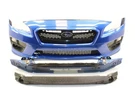 Blue Front Bumper Cover With Fog Lamps And Reinforcement Fits 15-17 Wrx. Fixed Price $597.28.