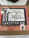 1952 1953 Carter Carburetor 908S Desoto V8 S17 S16 Used Fluid Drive M6 Trans. Fixed Price $899.00.