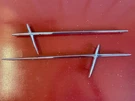 1960 Oldmobile 98 Star Emblem Moulding Trim Pair. Fixed Price $199.99.