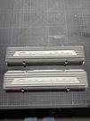 Nos Gm Corvette Finned Aluminum Valve Covers 3726086 Sbc Staggered Pattern. Fixed Price $350.00.