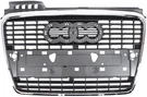 For 05-09 A4/A4 Quattro (w/o S-line Package) Front Grille Assembly Chrome & Gray. Fixed Price $177.95.