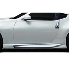 For Nissan 370Z 2009-2020 Duraflex Vantix Style Fiberglass Side Skirts Unpainted. Fixed Price $805.00.