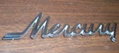 1971 Mercury Monterey Hood Script Emblem D1MB-8B357-AA. Fixed Price $45.00.