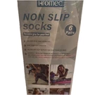 Non Slip Socks With Grips Unisex Medium 6-PACK Yoga Pilates Hospital Hromec. Fixed Price $18.99.