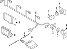 Genuine Audi Sensor 4KE-962-239-A. Fixed Price $137.64.
