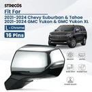 Side Mirror For 2021-2024 Chevy Suburban Tahoe Gmc Yukon Left 16 Pins Chrome. Fixed Price $165.99.
