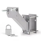Spare Tire Mount Bracket With Lock For Trailer Tongue, Fits 4"4.72" Wheels. Fixed Price $33.61.