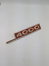 Vintage Oem 1960'S Gmc 4000 Pickup Truck Side Emblems Metal Badge 2391865. Fixed Price $35.00.