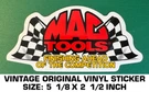 Mac Tools Finishing Ahead - Vintage Original Vinyl Decal Sticker Automotive. Fixed Price $7.34.