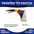 New Painted Ford Mustang Driver Side Fender W/o Emblem Holes. Fixed Price $384.98.