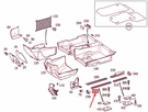 New Mb W210 Front Entry Exterior Door Sill Rail A21068034351A26. Fixed Price $134.50.