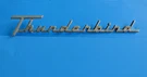 1955-56 Ford Thunderbird Metal Fender Emblem Script Badge Oem Baa 4025622. Fixed Price $40.00.
