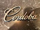 Vintage Chrysler Cordoba Emblem Script 3811450 Metal No Pins 1970S Oem 3/8". Fixed Price $15.19.