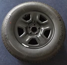 Michelin 245/75R17 Ltx M/S2 Radial Tire + Steel Wheel Rim Jeep Wrangler Jl Spare. Fixed Price $195.00.
