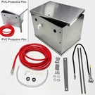 Fits Ford Chevy Dodge Aluminum Battery Box Kit Nhra 8.1 Cert. Fixed Price $154.99.