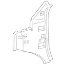 Genuine Ford Cowl Side Panel LC2Z-1502039-A. Fixed Price $216.24.
