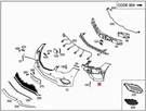 Genuine Mercedes A207 C207 Basic Carrier For Bumper 2078850000. Fixed Price $64.18.