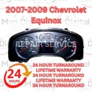 2007-09 Chevrolet Equinox Speedometer Instrument Cluster GAUGE,24HR Turnaround. Fixed Price $116.55.