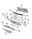 Genuine Mopar Fender To Cowl Mucket Left 68228477AC. Fixed Price $20.64.