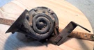 Vintage Auto-lite Horn Black W/mounting Bracket HAB-61 12V. Fixed Price $25.00.