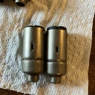 1 Pair 20S 30S Vintage Large Accessory Headlight Connector Plug Lights Scra Trog. Fixed Price $155.00.