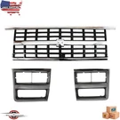 Fits 1989-1991 Chevrolet Blazer Front Grille And Left Right Headlight Bezels 3PC. Fixed Price $250.33.