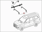 Genuine Mercedes X166 Gl-class Gls Basic Carrier 1668901493. Fixed Price $557.24.