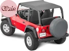 Bimini Summer Soft Top, Black Diamond Fits Jeep Wrangler Tj 1997-2006 Open. Fixed Price $141.70.