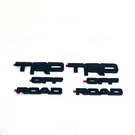 2PCS Trd Off Road Blackout Emblem Overlay Fits 2014 - 24 Toyota 4RUNNER. Fixed Price $29.89.