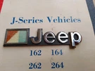 Jeep Amc 1979-1986 CJ5/7/8/CHEROKEE/GRAND Wagoneer/comanche J10/J20 Exter Badge. Fixed Price $31.88.