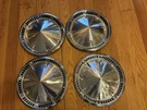 Plymouth 14 Hubcaps 1959 Vintage (4) Fury, Belvedere, Savoy Nice Preowned. Fixed Price $70.00.
