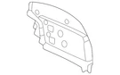 Genuine Nissan Body C-pillar Reinforcement G7646-7BAMB. Fixed Price $289.06.