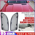 2X Front Grille Cover For Mercedes R171 SLK280/350 2005-2011 Fit 1718800485/385. Fixed Price $89.96.