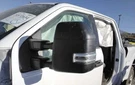 Driver Side View Mirror Power Dual Arms Oem 17-22 Ford F250SD Pickup 1292419. Fixed Price $599.63.